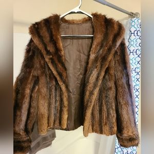 Vintage Mink Fur Coat